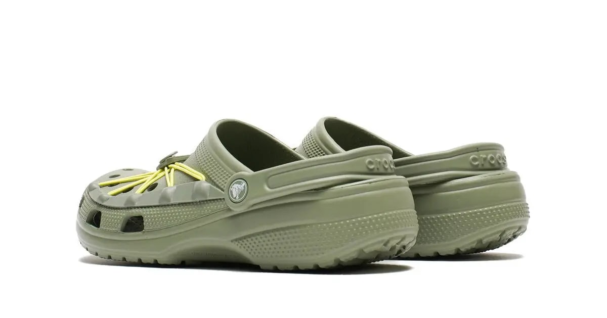 Dép Crocs Classic Lockdown Clog 'Moss Multi' 210393-3WP — ảnh 3