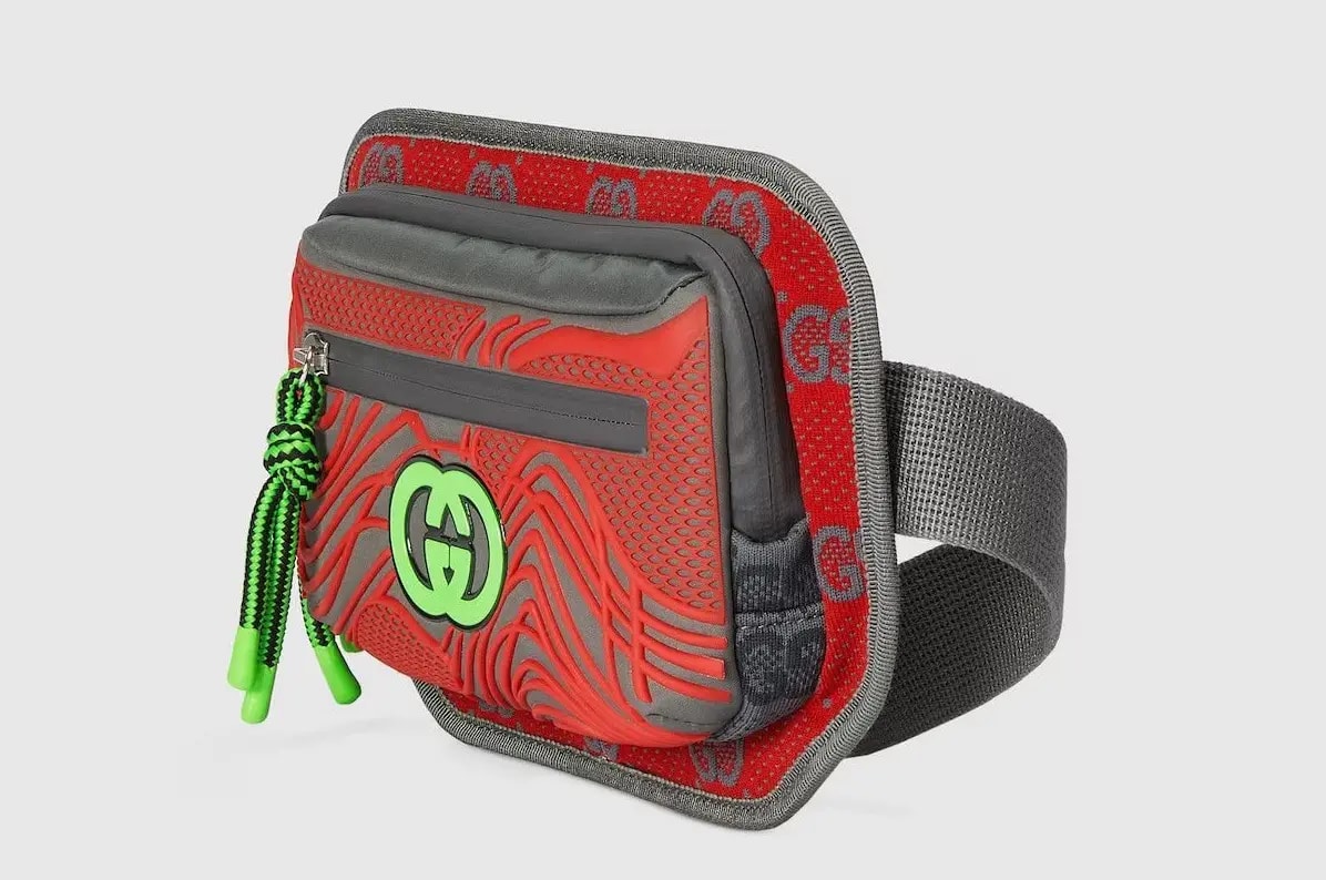 Túi Gucci GG Nylon Belt Bag 'Red' 752102-FAB7U-8488 — ảnh 3