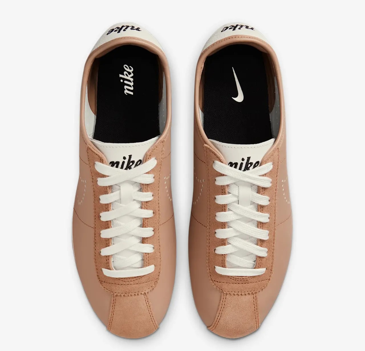 Giày Nike Cortez Leather 'Pale Shale Brown' HQ1841-200 — ảnh 3