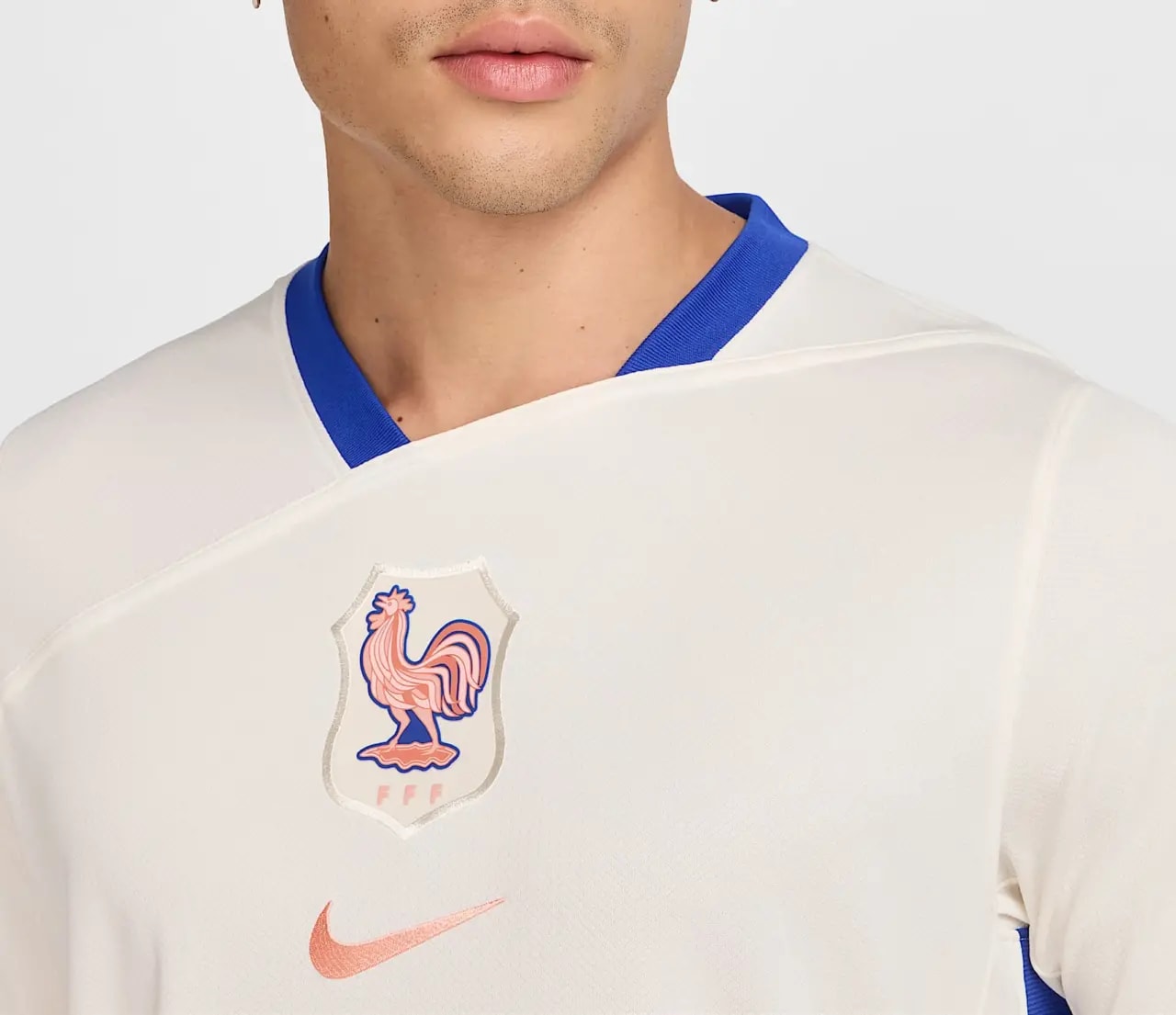 Áo Nike France 2025 Away Jersey 'White' FZ9023-110 — ảnh 4