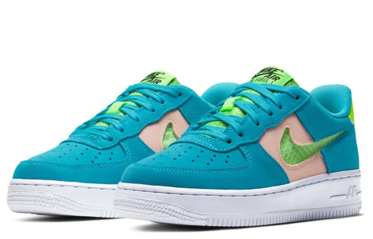 Giày Nike Air Force 1 LV8 'Oracle Aqua' CJ4093-300 — ảnh 4