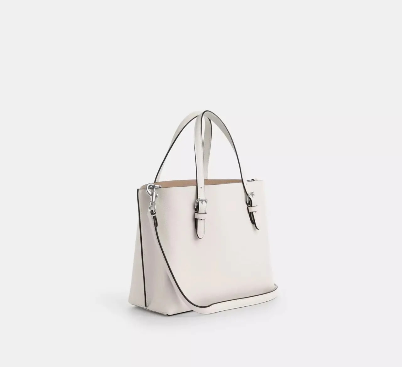 Túi Nữ Coach Mollie Tote Bag 25 'Chalk' CV966-SVHA — ảnh 4