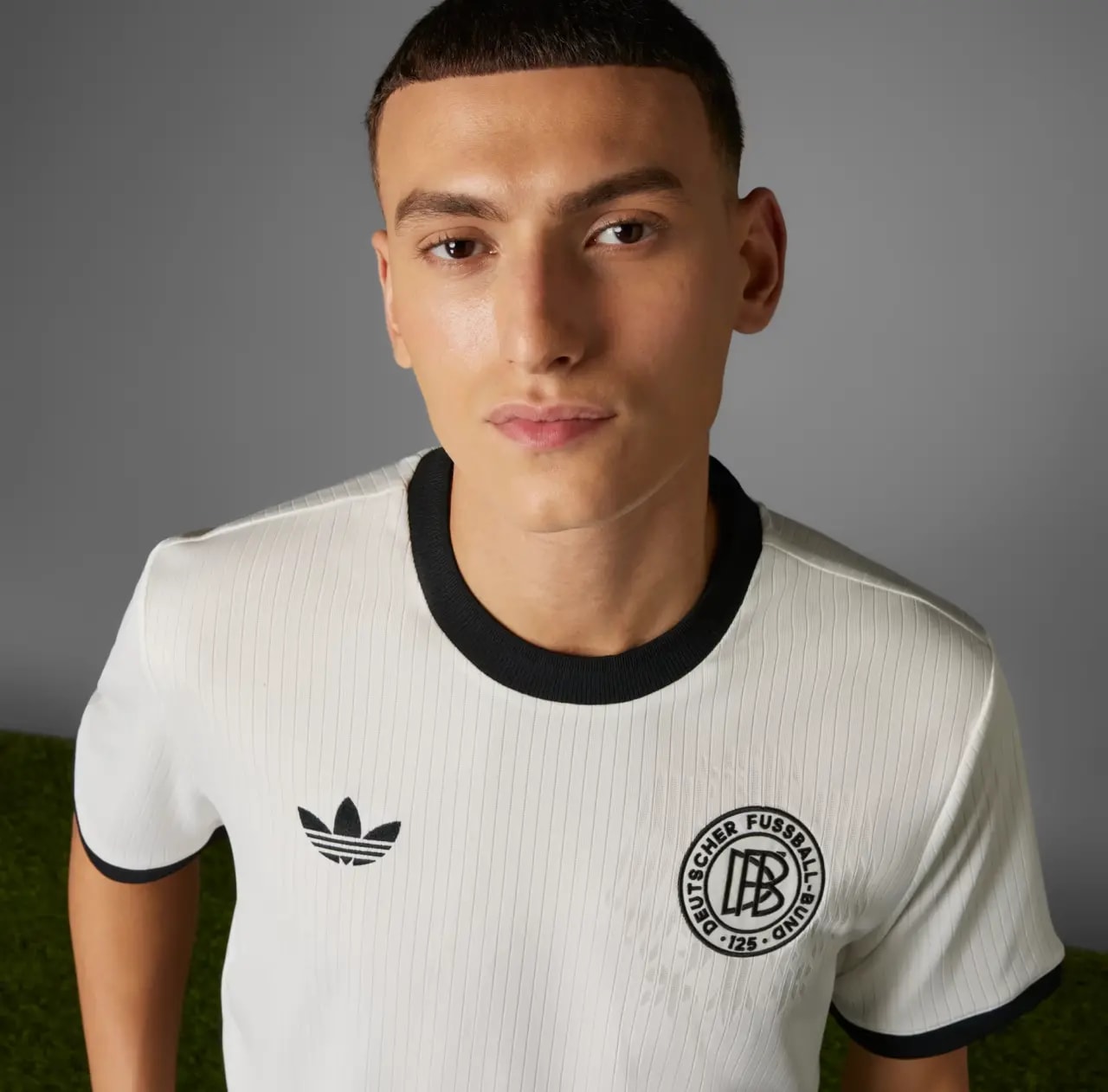 Áo Adidas Originals DFB 125 Jersey 'Cloud White' JY0247 — ảnh 4