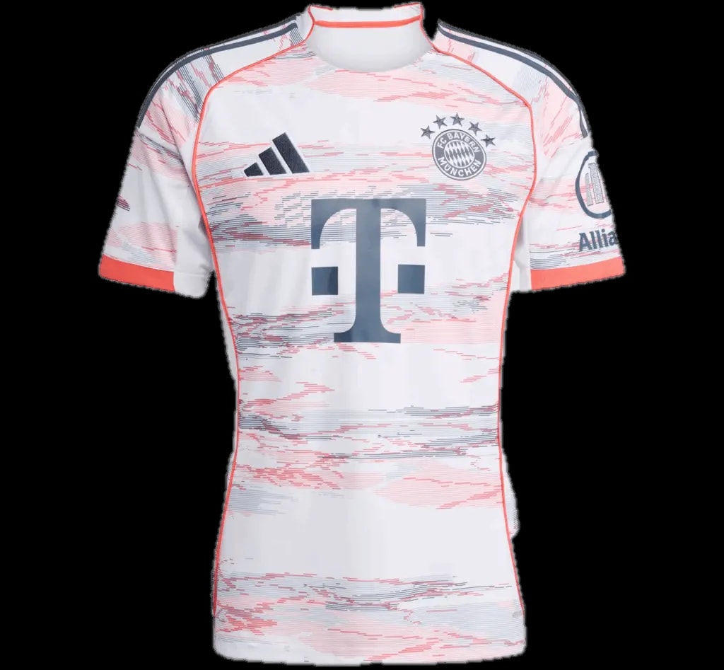 Áo Adidas FC Bayern 25/26 Away Jersey 'White' JJ2143 — kich-thuoc: M