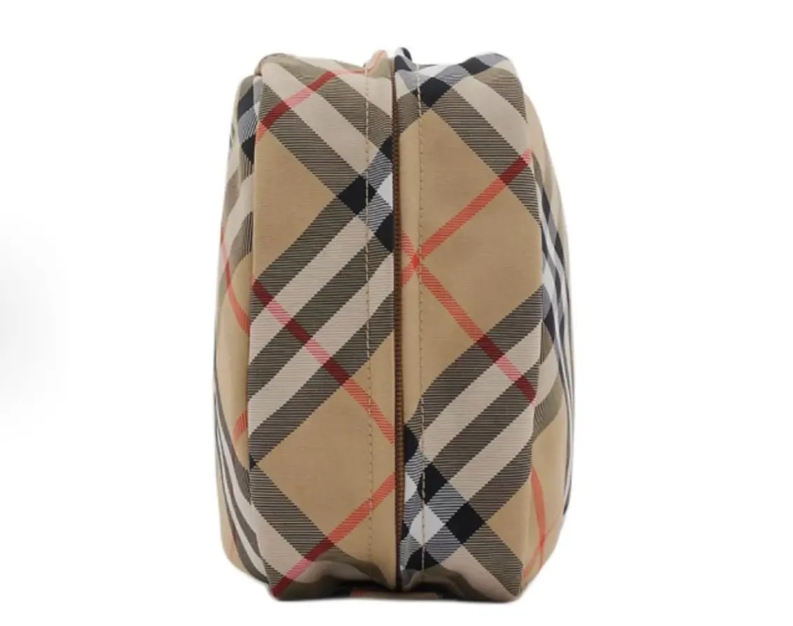 Túi Burberry Check Travel Pouch 'Beige' 80927071 — ảnh 4