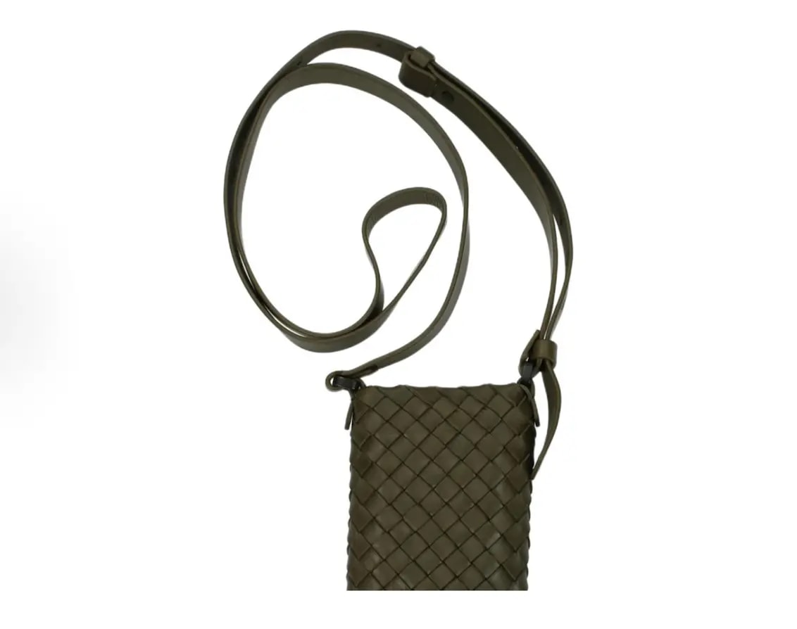 Túi Bottega Veneta Smartphone Holders 'Olive' 567029VA4J12328 — ảnh 4
