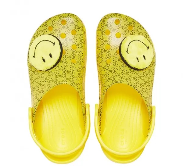 Dép Crocs Classic Clog 'Translucent Smiley' 207213-90H — ảnh 4