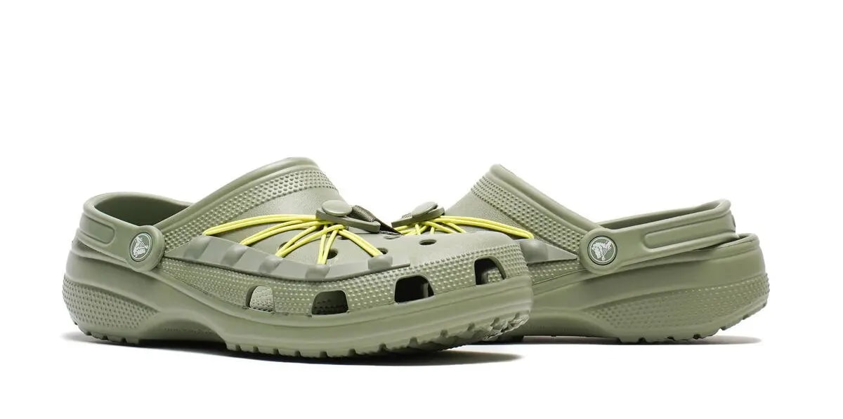 Dép Crocs Classic Lockdown Clog 'Moss Multi' 210393-3WP — ảnh 4
