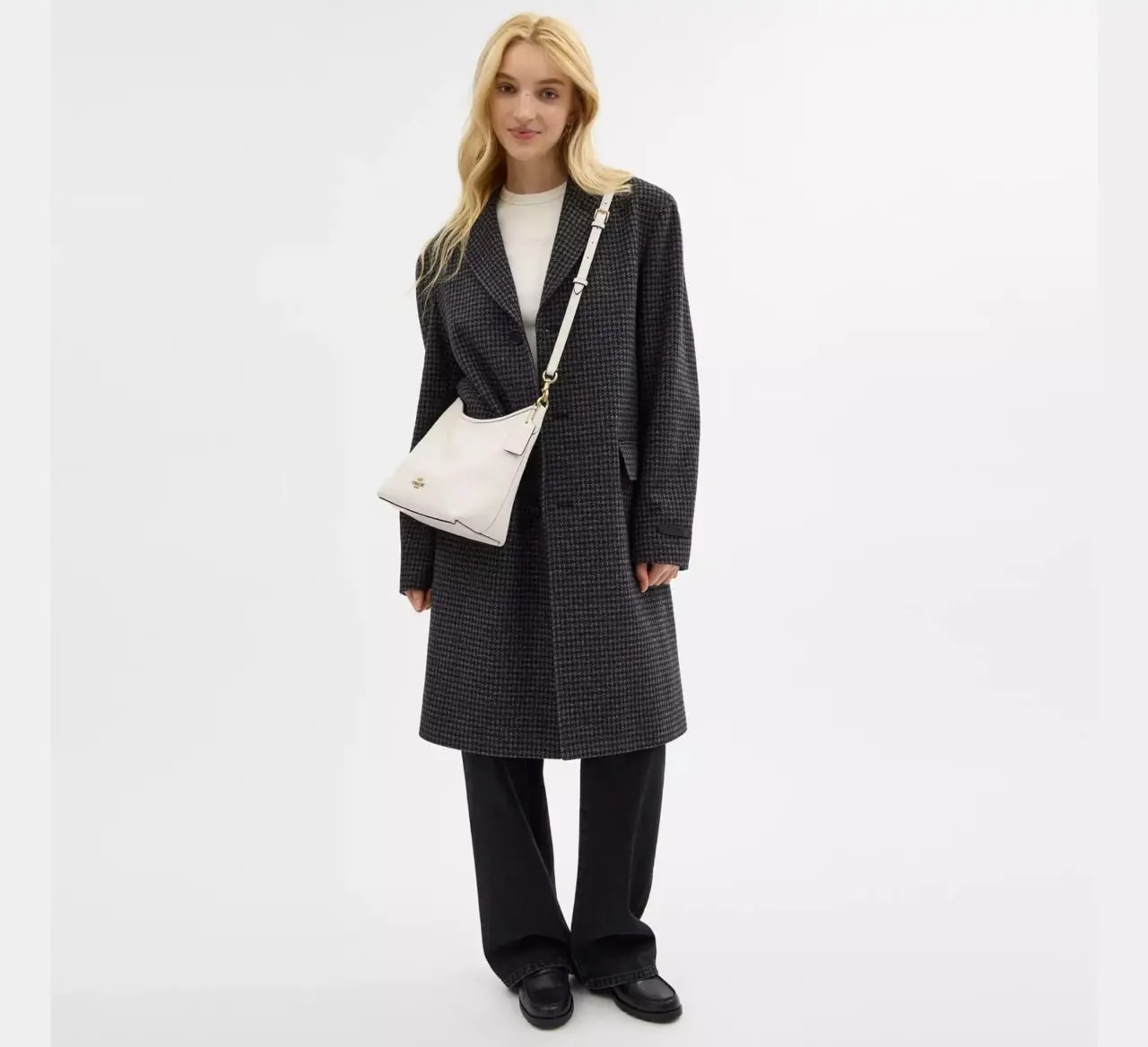 Túi Nữ Coach Laurel Shoulder Bag 'Chalk' CR148-IMCHK — ảnh 4