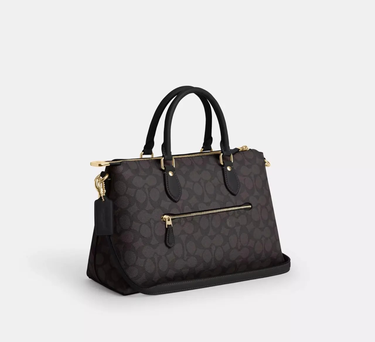 Túi Coach Georgia Satchel Bag 'Walnut' CW422-IMXAQ — ảnh 4