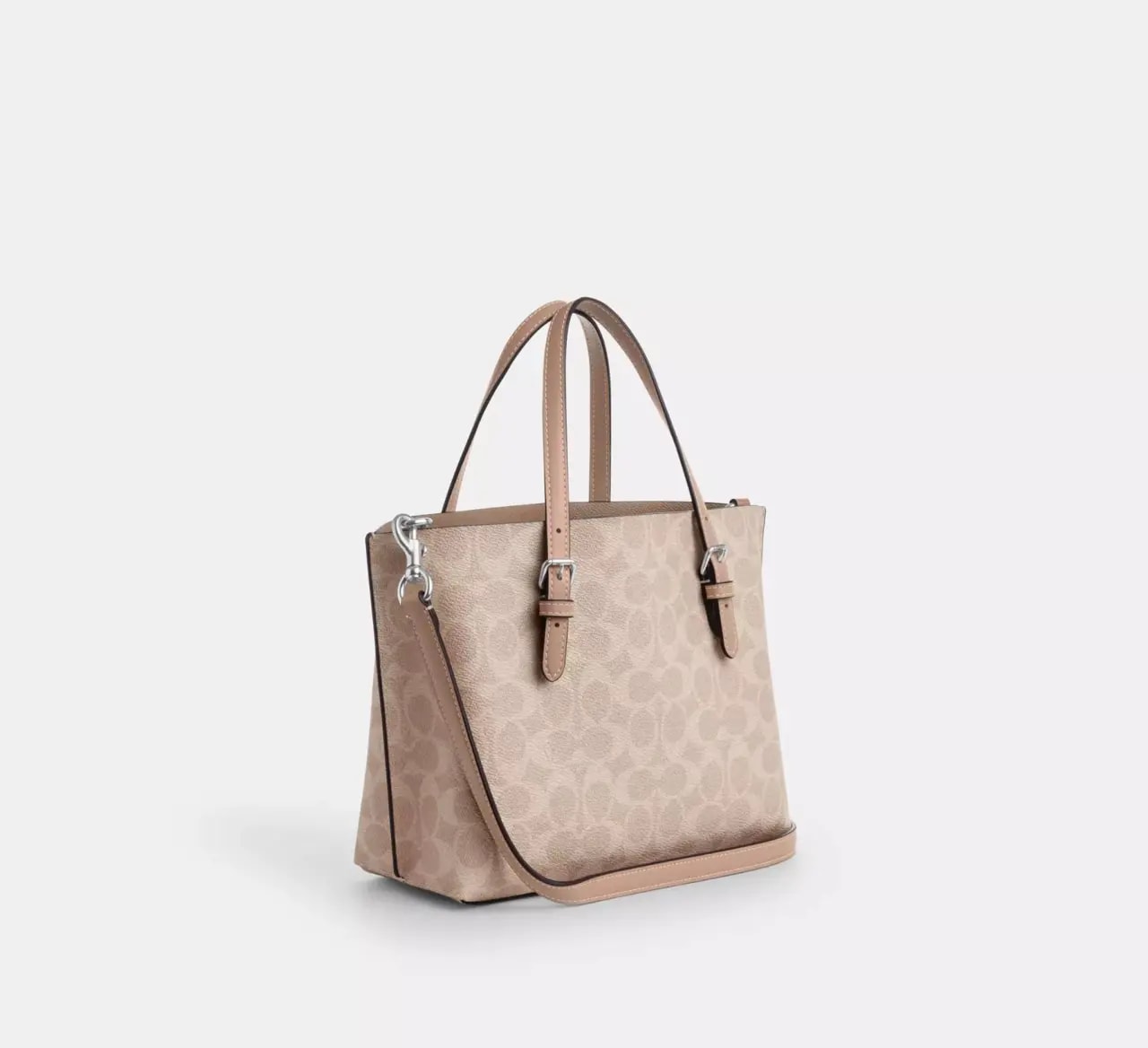 Túi Coach Mollie Tote Bag 25 'Taupe' CV965-SVPWH — ảnh 4