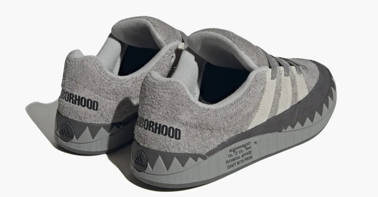 Giày Adidas Adimatic 'Neighborhood Grey' HP6771 — ảnh 5
