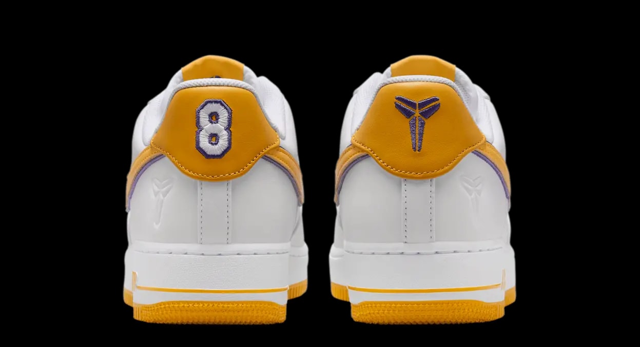 Giày Nike Air Force 1 Low Retro QS 'Lakers Home' FZ1151-100 — ảnh 4