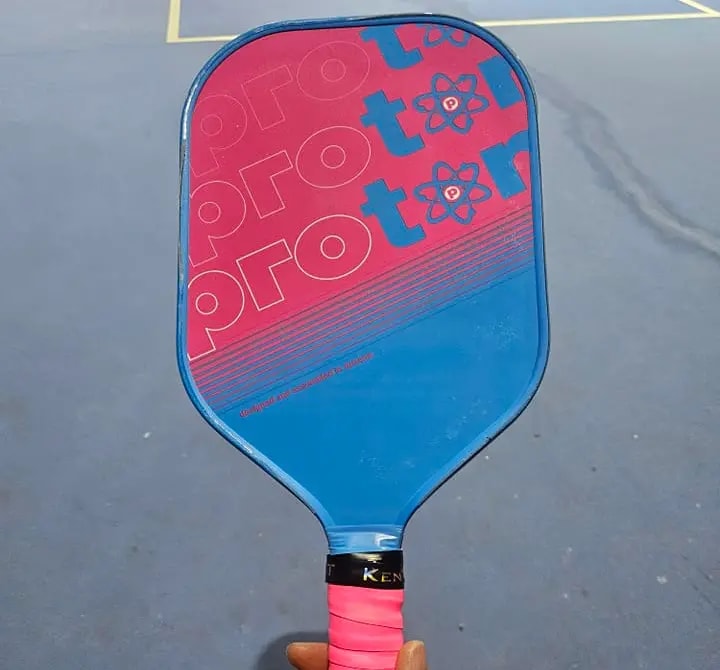 Vợt Pickleball Proton Series One Type B 15mm 'Pink Blue' — ảnh 2