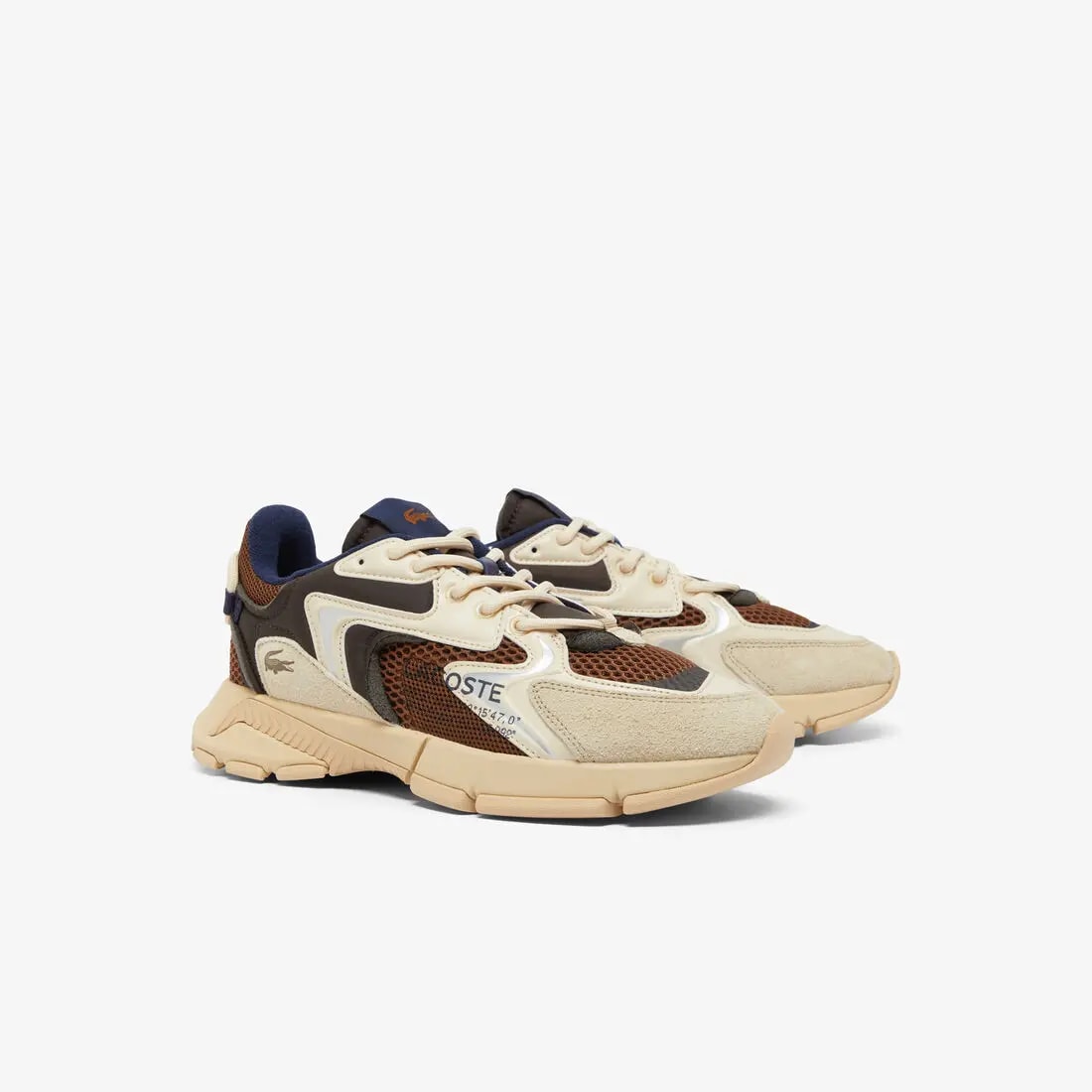 Giày Lacoste  L003 Neo Sneakers 'Brown' 48SMA0055-2A5 — ảnh 5
