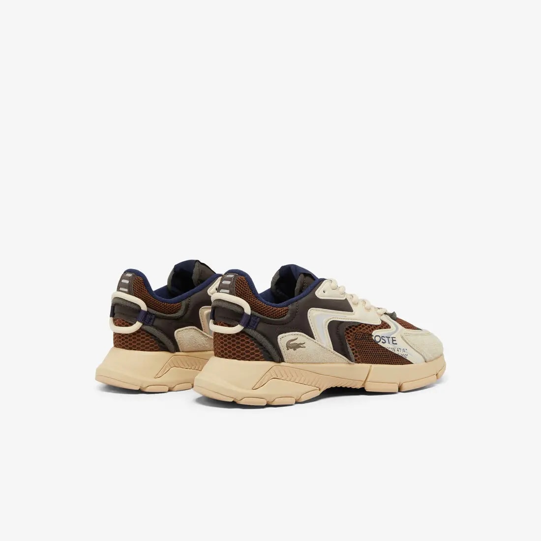 Giày Lacoste  L003 Neo Sneakers 'Brown' 48SMA0055-2A5 — ảnh 4