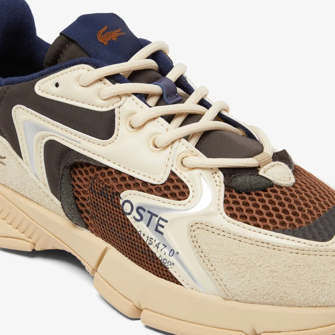 Giày Lacoste  L003 Neo Sneakers 'Brown' 48SMA0055-2A5 — ảnh 2