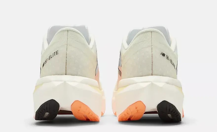 Giày New Balance Elite v4 'White Hot Mango' WRCELCW4 — ảnh 5