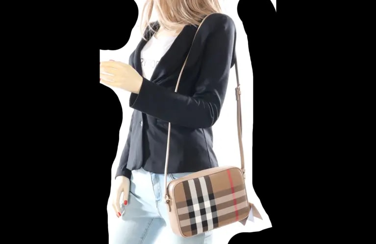 Túi Burberry Large Camera Bag 'Beige Brown' 80844991 — ảnh 4