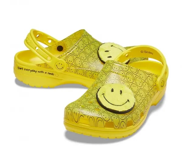 Dép Crocs Classic Clog 'Translucent Smiley' 207213-90H — ảnh 5