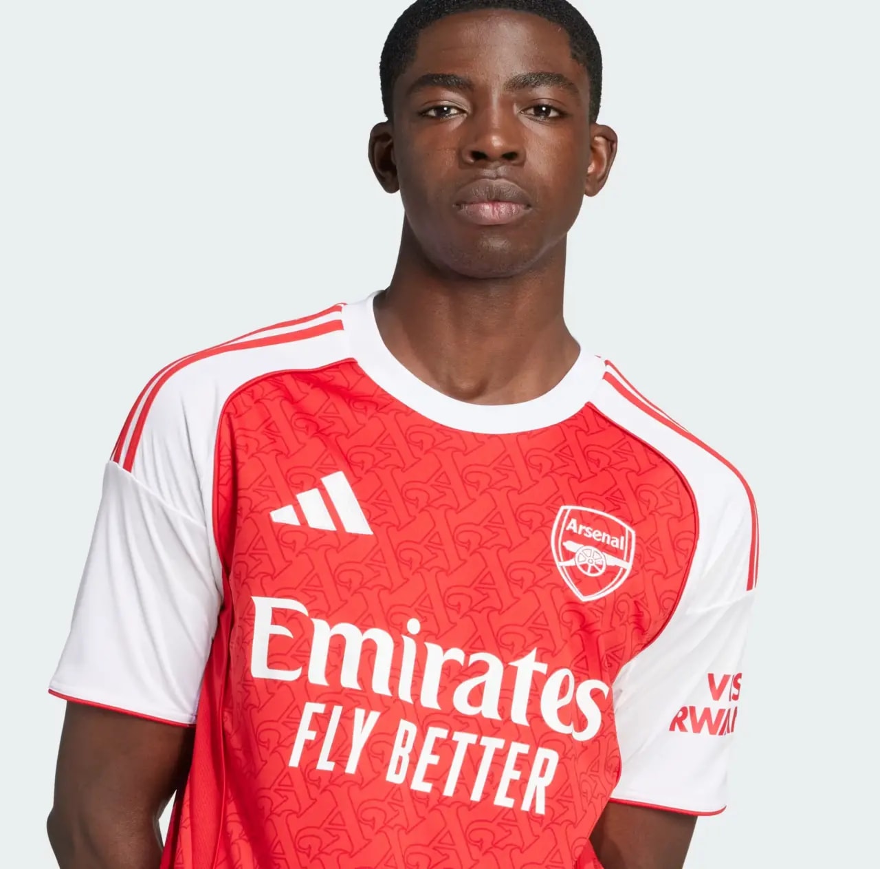 Áo Adidas Arsenal 25/26 Home Jersey ‘White’ JI9517 — ảnh 4