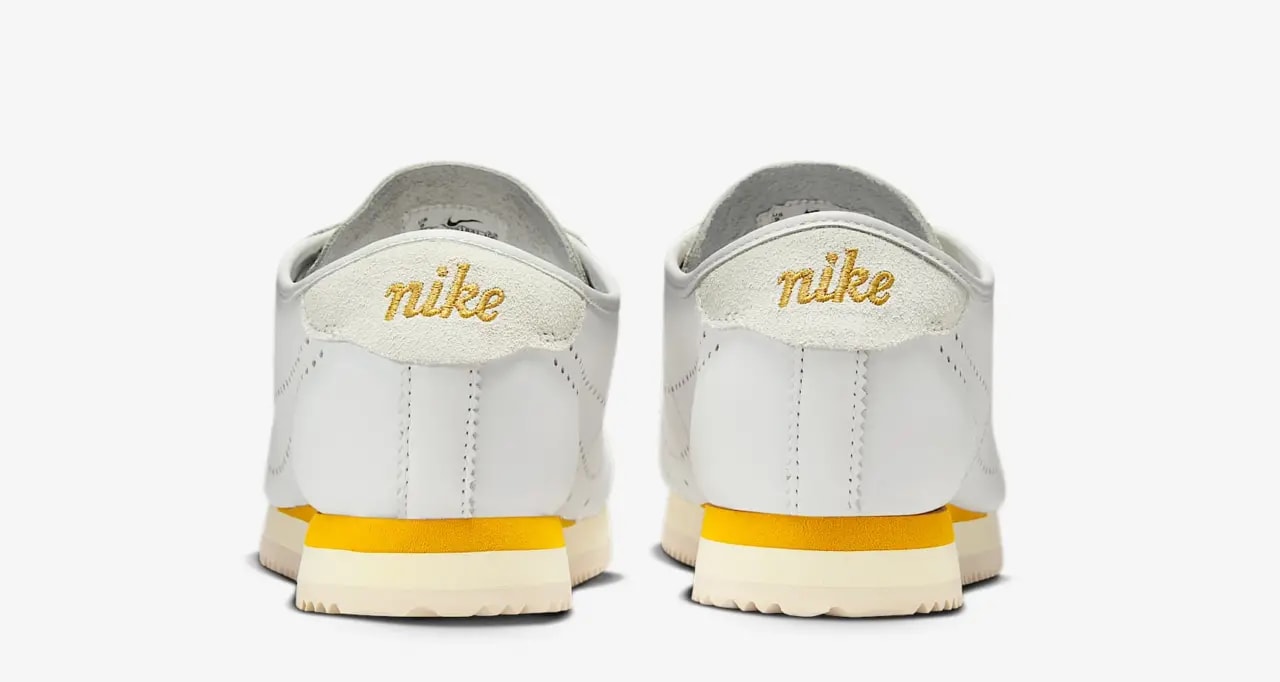 Giày Nike Cortez 'White Bronze Perforated Swoosh' HQ1841-100 — ảnh 5