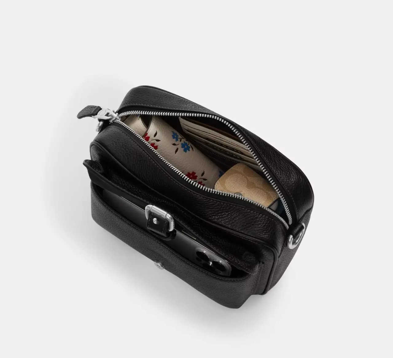 Túi Coach Warner Crossbody Bag 'Black' CW217-QBMI5 — ảnh 5