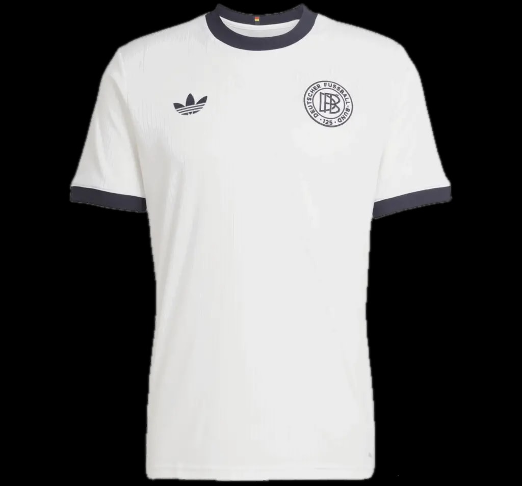 Áo Adidas Originals DFB 125 Jersey 'Cloud White' JY0247 — kich-thuoc: L