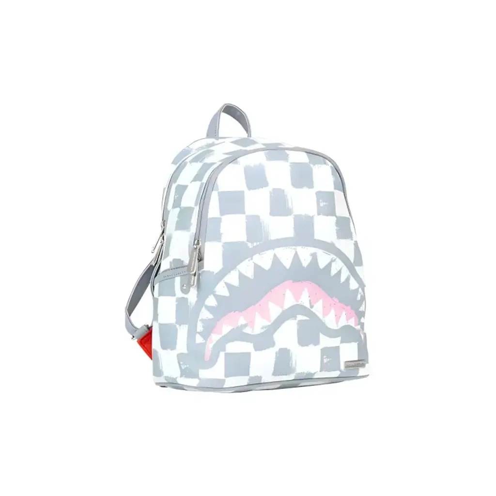 Balo Sprayground Shark Mouth ‘Grey White’ W1045746 — ảnh 2