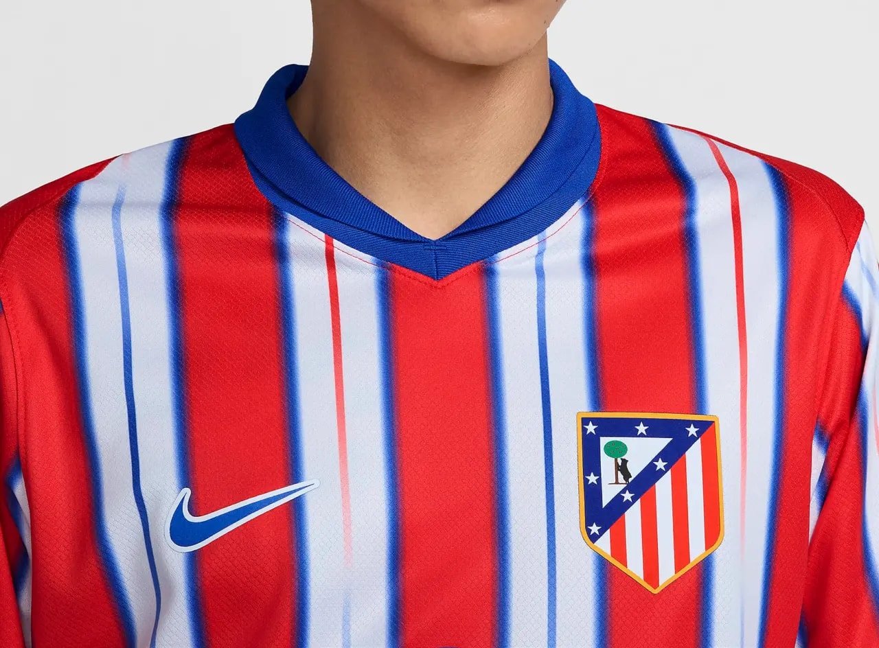 Áo Nike Atlético Madrid 24/25 Stadium Home 'White Red' FN8790-406 — ảnh 2