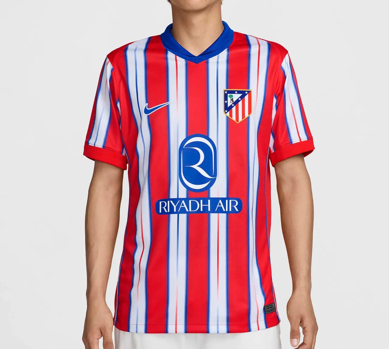 Áo Nike Atlético Madrid 24/25 Stadium Home 'White Red' FN8790-406 — ảnh 4