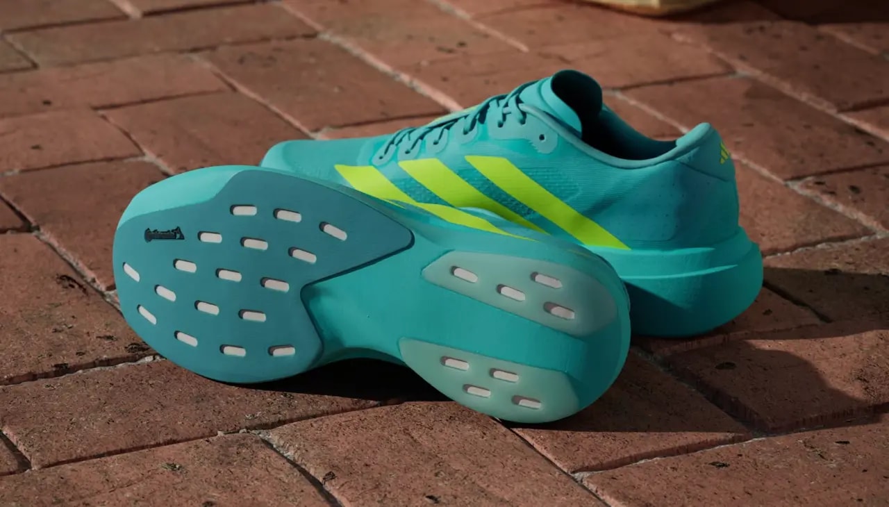 Giày Adidas Adizero Evo SL 'Flash Aqua Lucid Lemon' JS4506 — ảnh 2