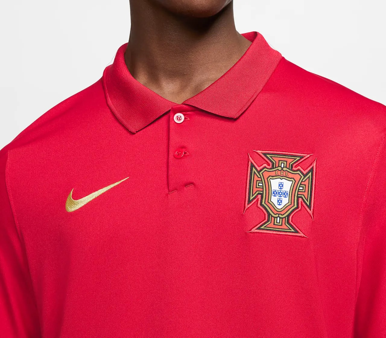 Áo Nike Portugal National Team 20/21 Vapor Match 'Red' CD0704-687 — ảnh 2