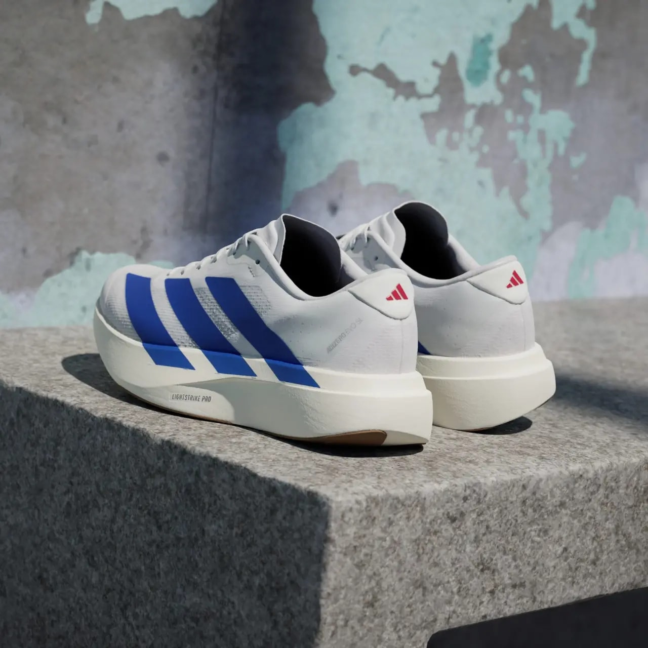 Giày Adidas Adizero Evo SL 'White Royal Blue' JS4494 — ảnh 3