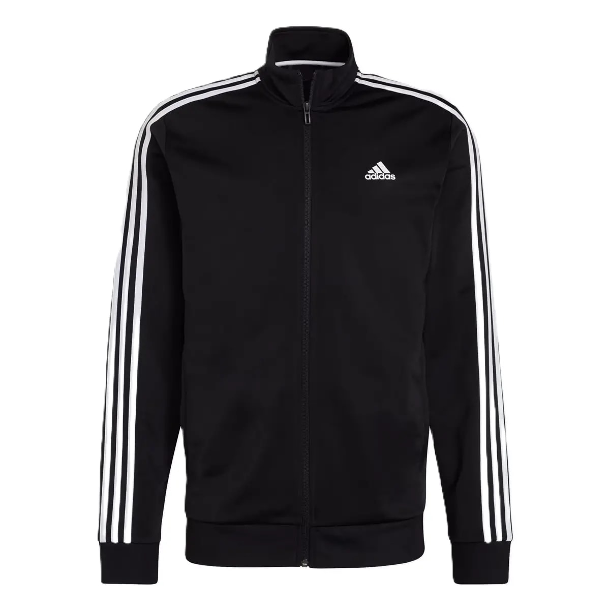 Áo Adidas Essentials Warm-Up 3-Stripes 'Black' H46099 — kich-thuoc: L