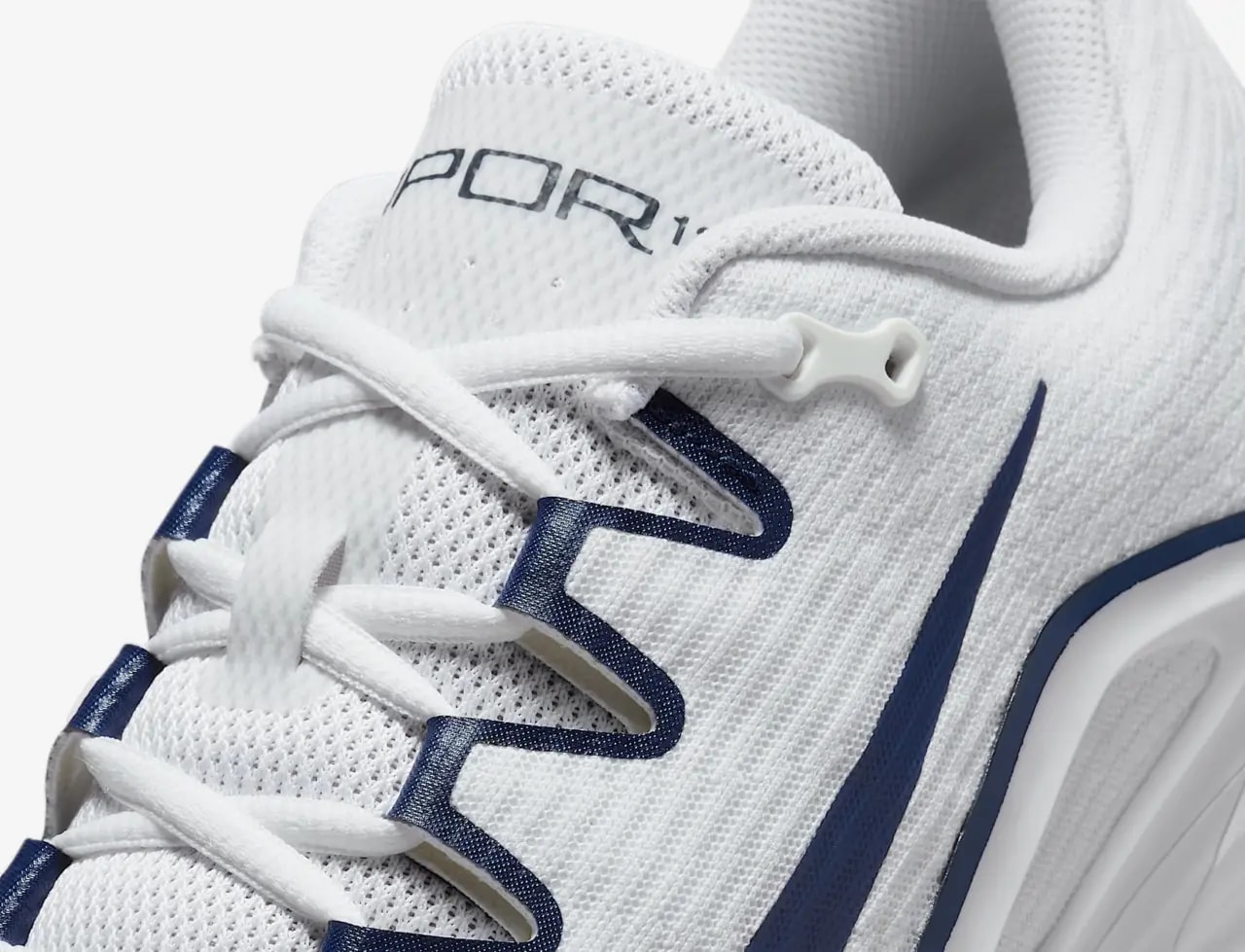 Giày Nike Court Air Zoom Vapor 12 HC 'White Midnight' IB7168-100 — ảnh 5