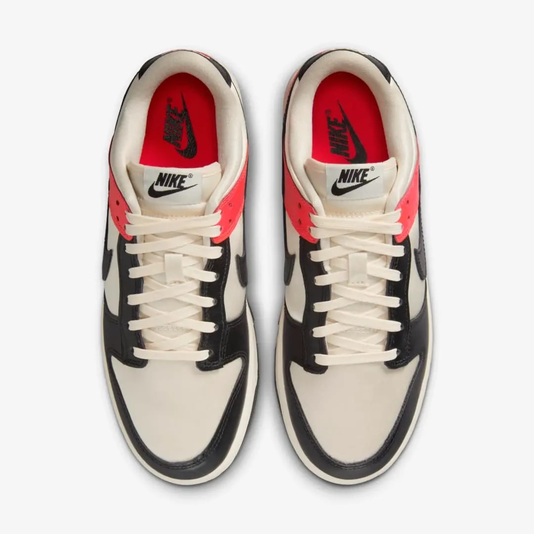 Giày Nike Dunk Low 'Black Toe Bright Crimson' HQ3423-635 — ảnh 4