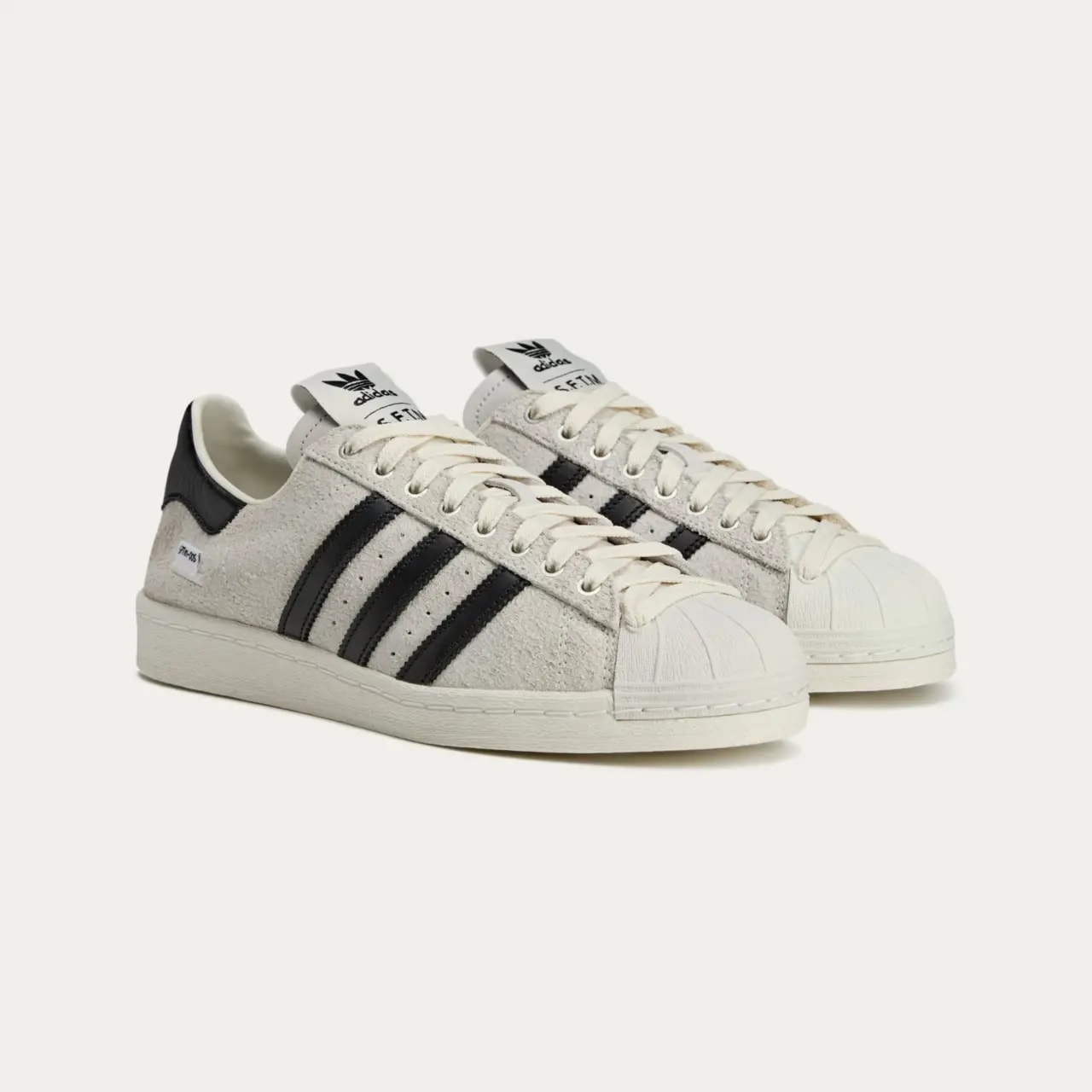 Giày Adidas Superstar SFTM 'Cream White' JQ0958 — ảnh 4