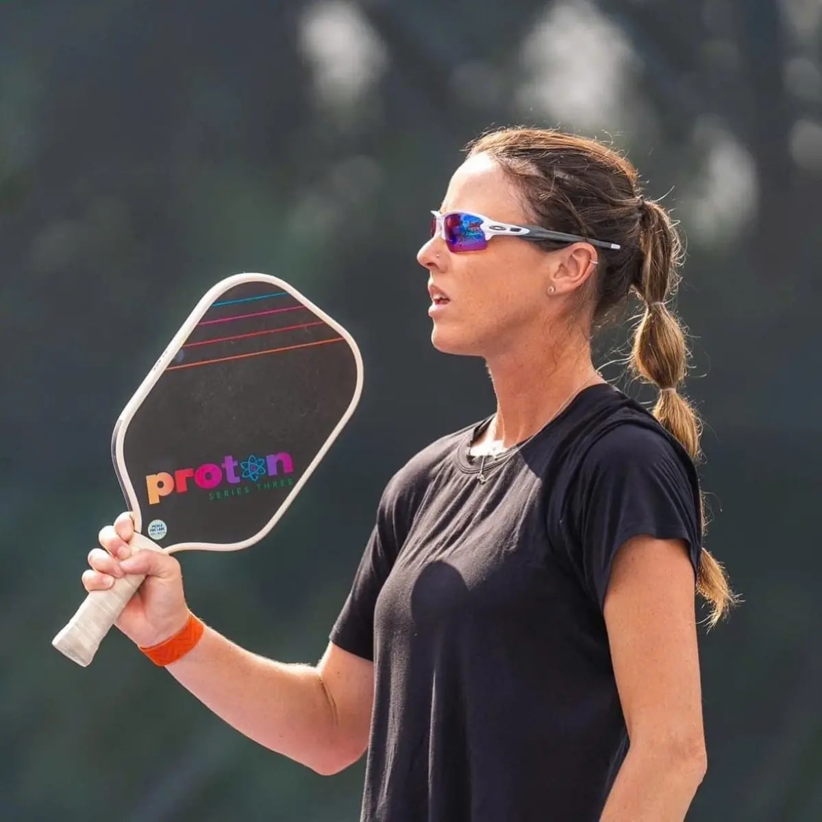 Vợt Pickleball Proton Series Three Raw Carbon 15mm 'Cream' — ảnh 3