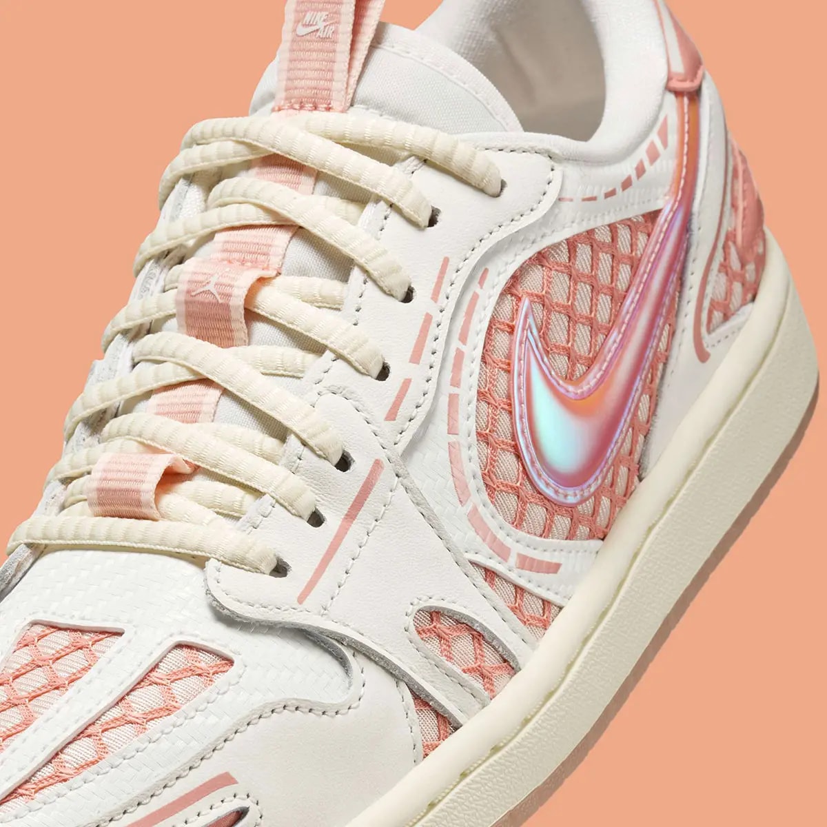 Giày Nike Air Jordan 1 Low MM V3 'Sail Washed Coral' HQ2186-180 — ảnh 4