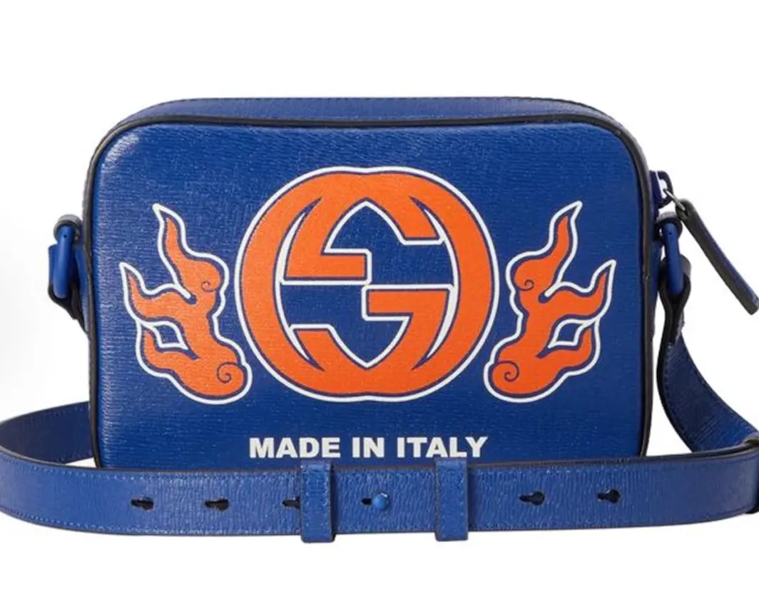 Túi Gucci CNY Shoulder Bag 'Blue' 773190-AAC3H-8748 — ảnh 2