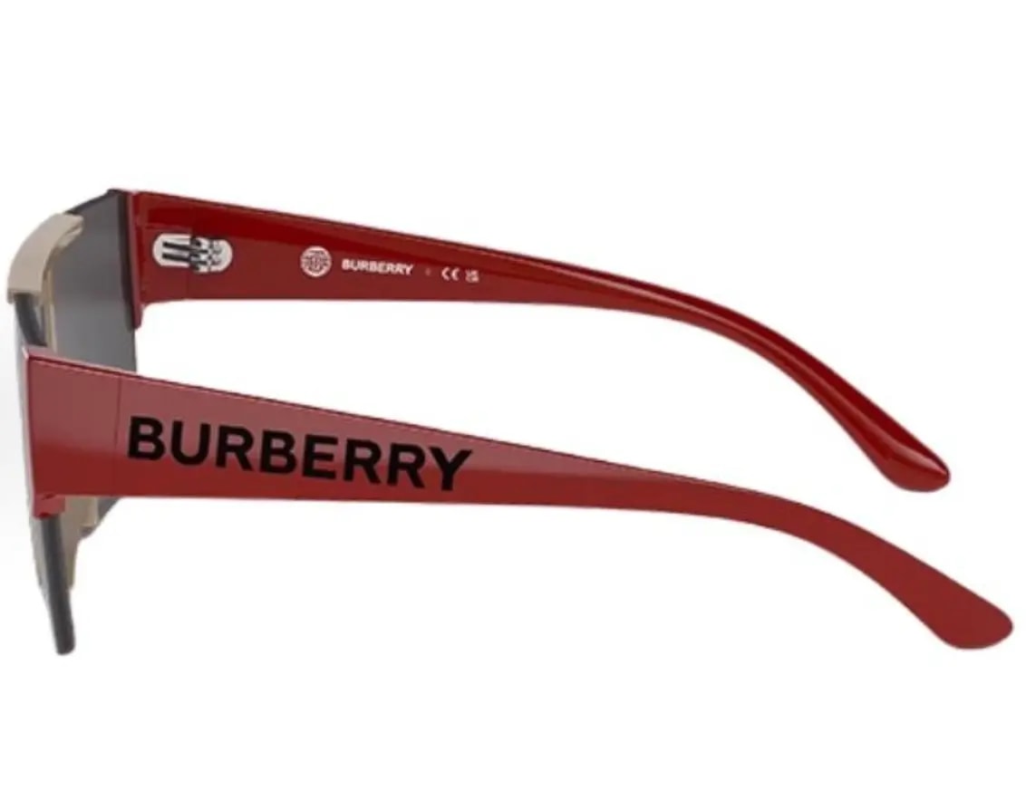 Kính Burberry Logo Sunglasses 'Red' 0JB4387404787 — ảnh 2