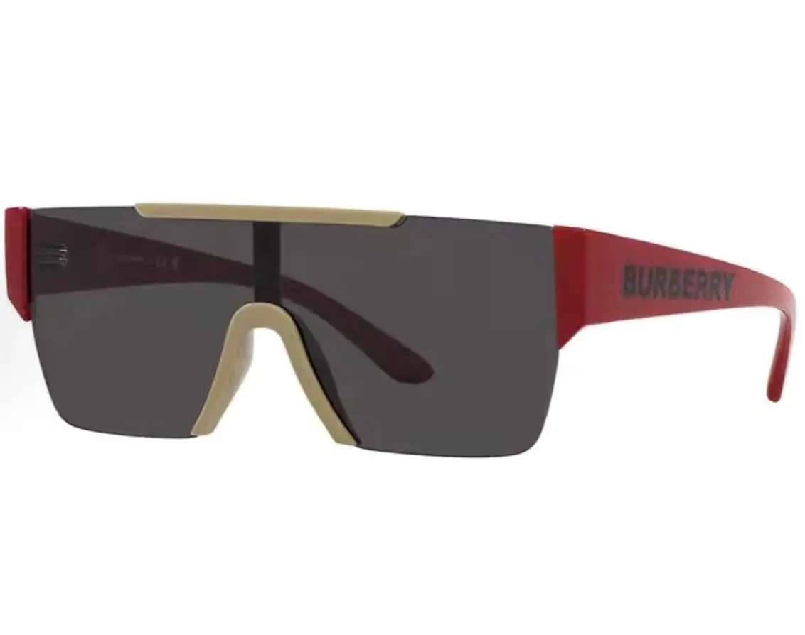 Kính Burberry Logo Sunglasses 'Red' 0JB4387404787 — ảnh 3