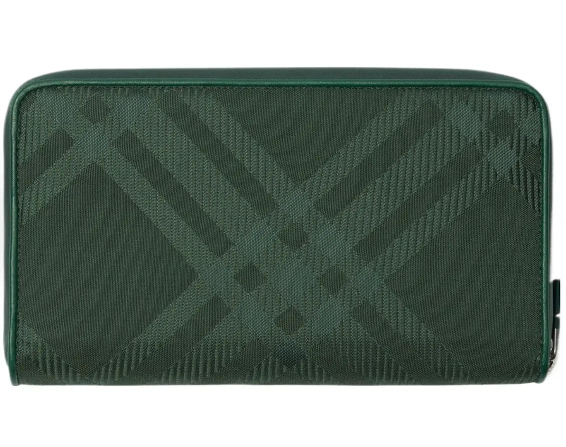 Ví Burberry Check Long Wallet 'Green' 80807381 — ảnh 4