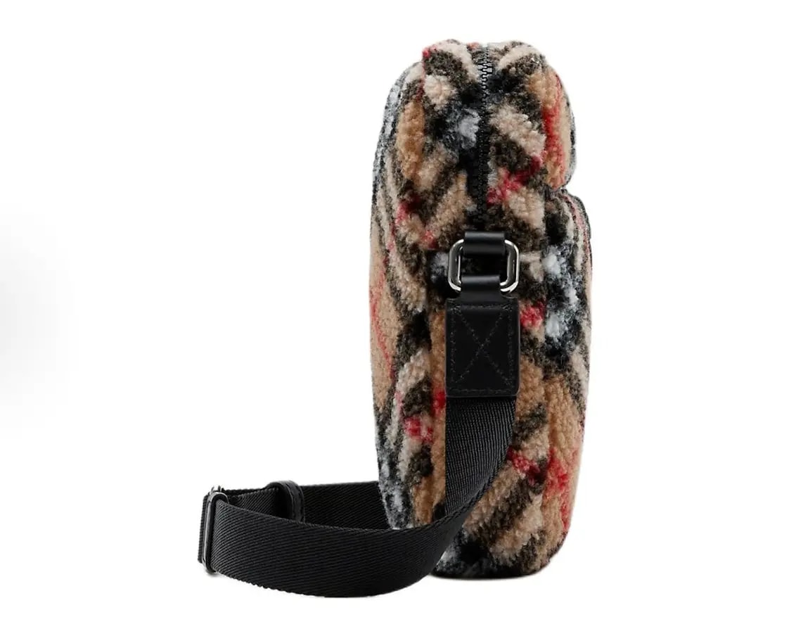 Túi Burberry Shoulder Strap Zipper Bag 'Beige' 80782991 — ảnh 4
