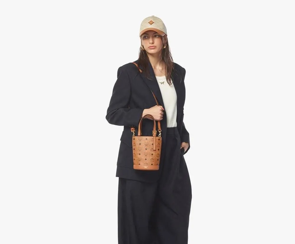 Túi MCM Aren Bucket Tote 'Cognac' MWTEATA01CO001 — ảnh 3
