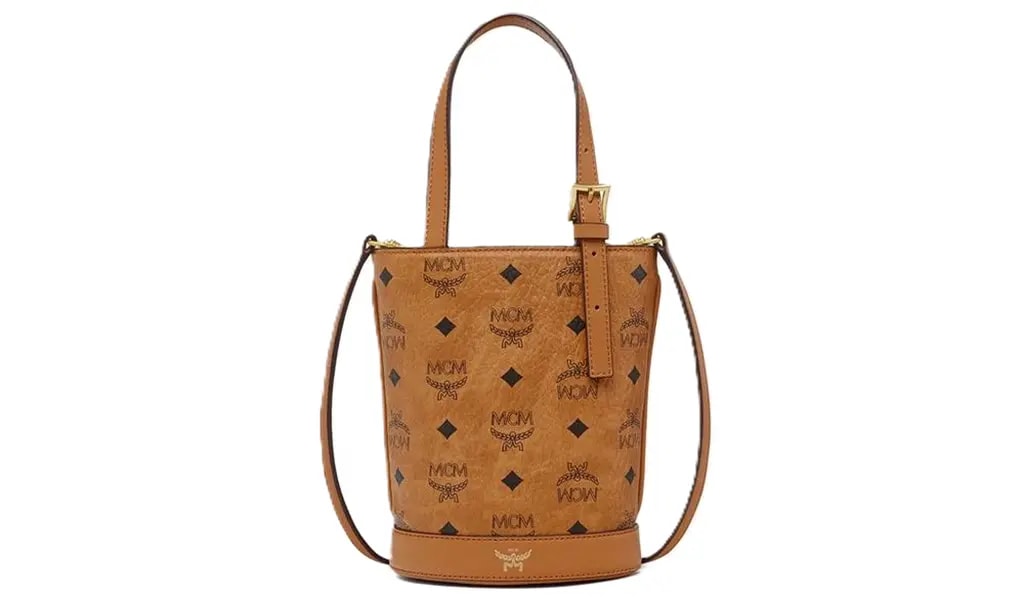 Túi MCM Aren Bucket Tote 'Cognac' MWTEATA01CO001