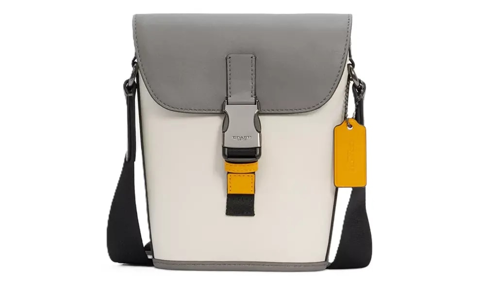 Túi Coach Small Track Flap Crossbody Bag 'White' C4160-QBSR1