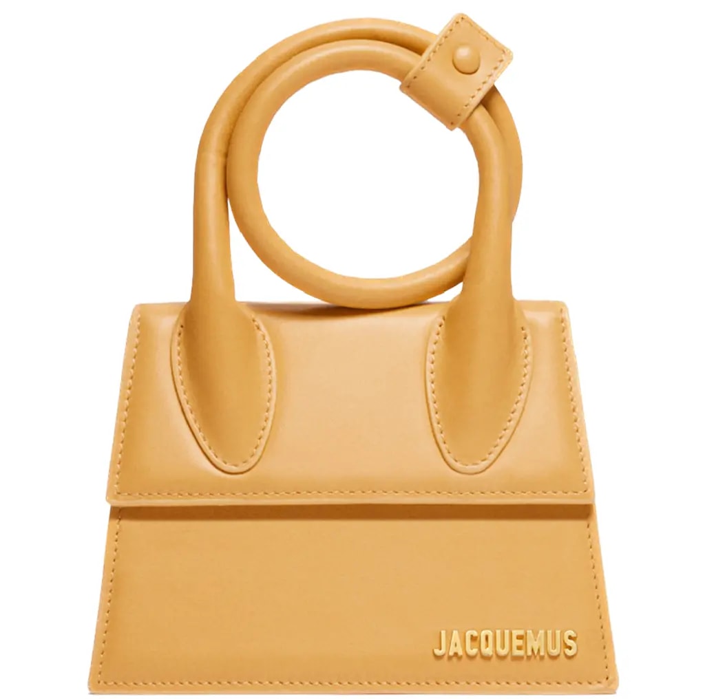 Túi Jacquemus Le Chiquito Noeud 'Dark Yellow' 213BA005-3060-290
