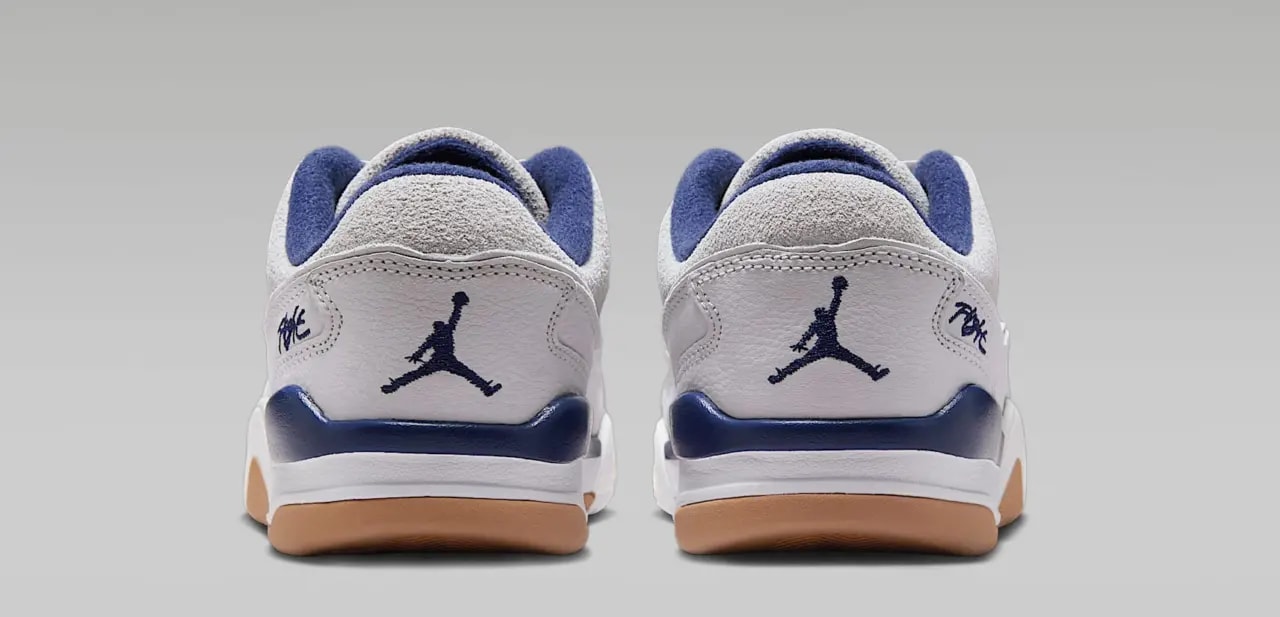 Giày Nike Air Jordan Flight Court 'Neutral Grey White' HF3333-004 — ảnh 4